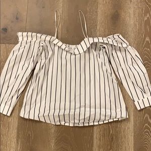 Leith cold shoulder top